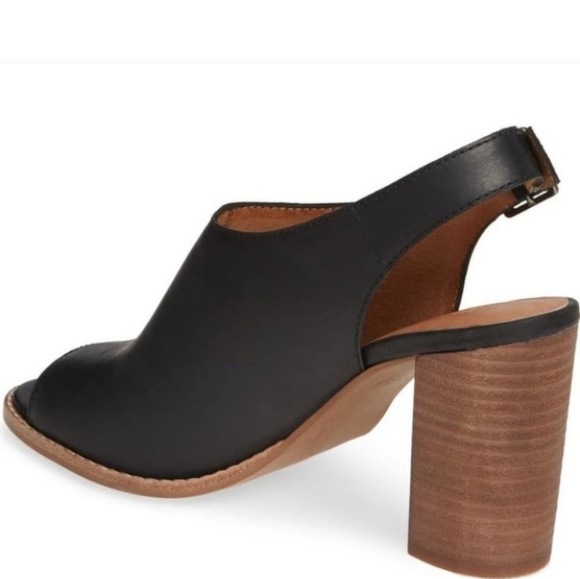 Madewell Cary Sandal, black sz 8 - Picture 7 of 8